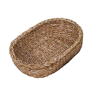 CESTO AIMBERE EM FIBRA NATURAL - 26cm x 21cm x 9cm