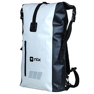 MOCHILA DUFFLE BK NAUTIKA BRANCO E PRETO 20L