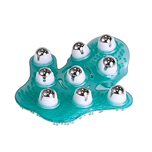 LUVA MASSAGEADORA CORPORAL ESFERAS AZUL R23 ACTE
