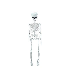 ESQUELETO DECORATIVO CHARLIE 75CM HALLOWEEN