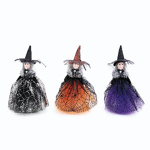 TRIO DE BRUXAS RUBINA, GAIA E TATI HALLOWEEN