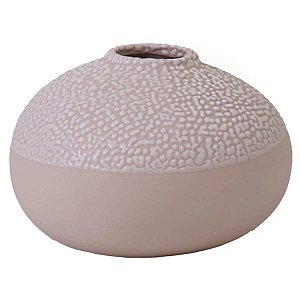 VASO DECOR CERAMICA ROSA 6,3X9,3X8,8CM FLORARTE
