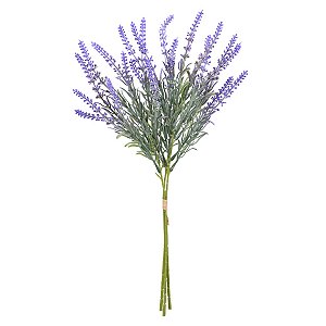 BUQUE LAVANDA PERMANENTE X24 - 46CM FLOR ARTE