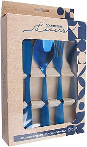 FAQUEIRO 16 PCS LOVERS GOURMET MIX BLUE