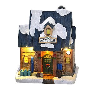 CIDADE NATALINA COM LUZ CAMPING SUPPLIES 12,5X11CM
