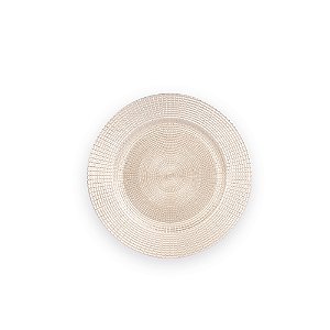 SOUSPLAT C/BORDA TRABALHADA CHA DE PLASTICO 33cm