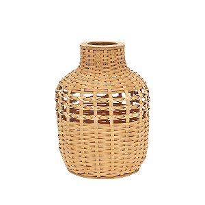 VASO EM BAMBU NATURAL MART 34CM