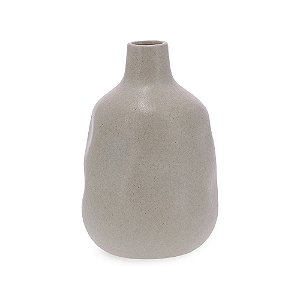 VASO EM CERAMICA OFF WHITE MART 25,5CM