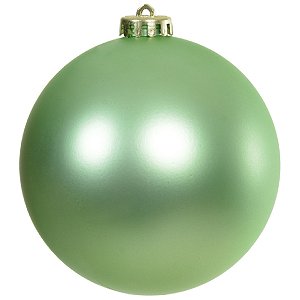 BOLA FOSCA NO TUBO COM 1 UNIDADE VERDE CLARO 15CM FLORARTE