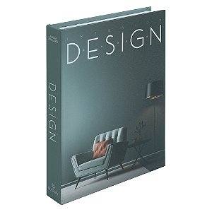 CAIXA LIVRO DESIGN MDF AZUL 31,5CM FLORARTE