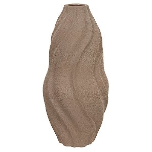 VASO DECOR CURVAS CERAMICA TERRACOTA 45CM FLORARTE