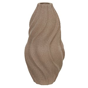 VASO DECOR CURVAS CERAMICA TERRACOTA 37CM FLORARTE