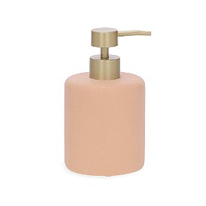 PORTA-SABONETE LIQUIDO EM POLIRRESINA ROSE MART 15,5CM