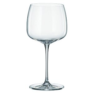 JG 6 TAÇA DE CRISTAL ANAS PARA VINHO OU AGUA 530ML BOHEMIA
