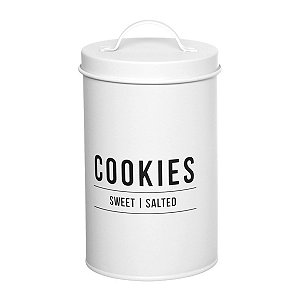 POTE PARA BISCOITO MANHATTAN 1,6L BRANCO HAUSKRAFT