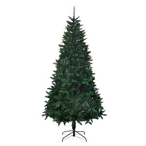 ARVORE DE NATAL DECORATIVA VERDE DRESSY -  240CM