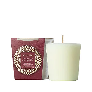 REFIL VELA VOLUSPA COPO VIDRO CLASSICO 60H FORAGED WILDBERRY