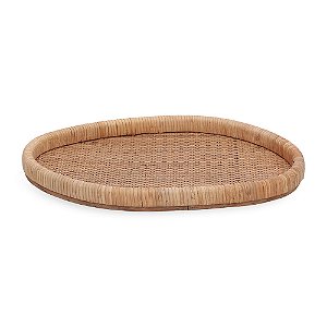 BANDEJA ORGANICA EM FIBRA NATURAL MARROM MART 45cm