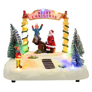 VILA NATALINA PARQUE DE NATAL COM PAPAI NOEL E GANGORRA