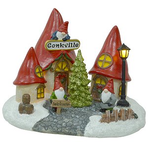 VILA NATALINA COGUMELO COM NOEL ESCANDINAVO