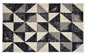 TAPETE BELGA MODERNO IMP ARLON 1,40 m x 2,00 m PRETO JOLITEX