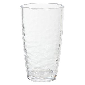 COPO ACRILICO 560ml MARTELADO INCOLOR FLORARTE