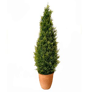 MINI ARVORE NATALINA NO VASINHO - 55cm