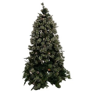 ARVORE DE NATAL DECORATIVA HOPE COM PINHAS 1193 GALHOS 210CM