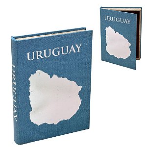 CAIXA LIVRO DECORATIVA EM MDF URUGUAY 36CM