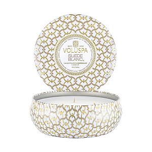 VELA LATA 3 PAVIOS 60H SUEDE BLANC VOLUSPA