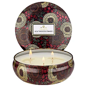 VELA VOLUSPA  LATA 3 PAVIOS 60H RELEVO GOJI TAROCCO ORANGE