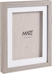 PORTA-RETRATOS EM MDF CINZA MART - 10X15cm