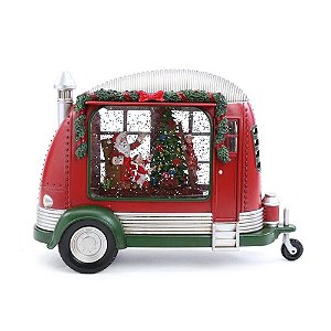 VILA NATALINA - TRAILER NOEL ELFOS GLOBO DE NEVE C/ LED