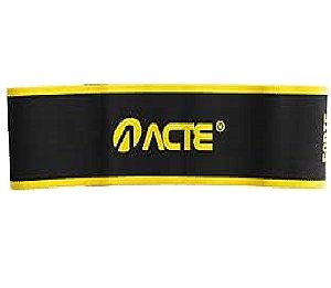 Resistence Band Forte, Intensidade Forte, Preto Amarelo Acte