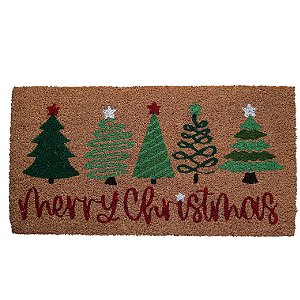 CAPACHO NATALINO DECORATIVO MERRY CHRISTMAS  33CM