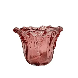 VASO VIDRO MARSALA EM VIDRO MART