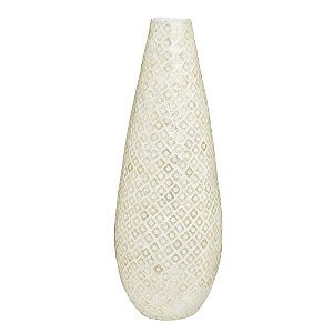VASO DECORATIVO EM MADREPEROLA 60CM