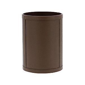 LIXEIRA EM MDF COM REVESTIMENTO EM PU - 10 LITROS MART