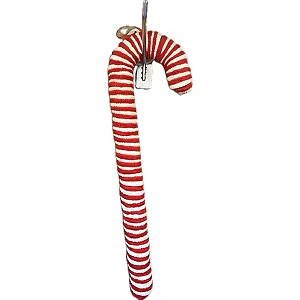 BENGALA NATALINA DECORATIVA CANDY CANE BICOLOR P 11X38CM