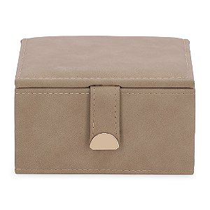 CAIXA DECORATIVA  EM MDF COM REVESTIMENTO EM PU 15cm MART