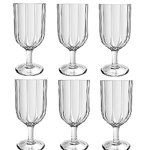JG 6 TACAS REFINATTO EM VIDRO 330ML L´HERMITAGE