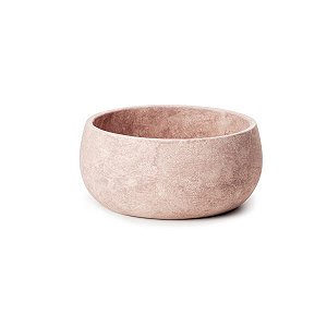 CACHEPOT EM CIMENTO ROSA MART