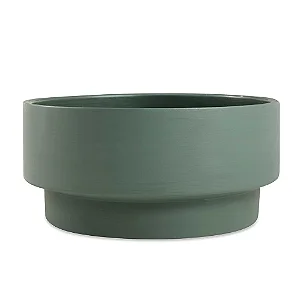 CACHEPOT EM CIMENTO VERDE MART 23cm