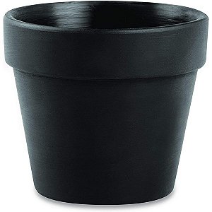 CACHEPOT EM CIMENTO PRETO MART