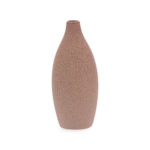 VASO EM CERAMICA FOSCO ROSE MART 30,5CM