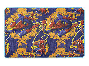 TAPETE RECREIO MARVEL HOMEM ARANHA TEIA 90x140cm JOLITEX