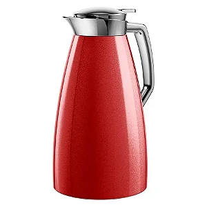 Garrafa Térmica Plaza Quick Press 1 Litro Emsa Vermelha
