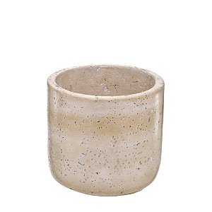 CACHEPOT DECORATIVO EM CIMENTO 10CM