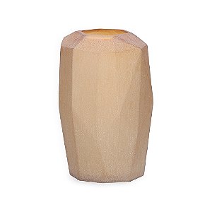 VASO EM VIDRO CARAMELO AMBAR FOSCO MART 47,5CM
