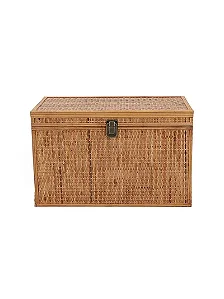 BAU DECORATIVO EM RATTAN 50CM MART